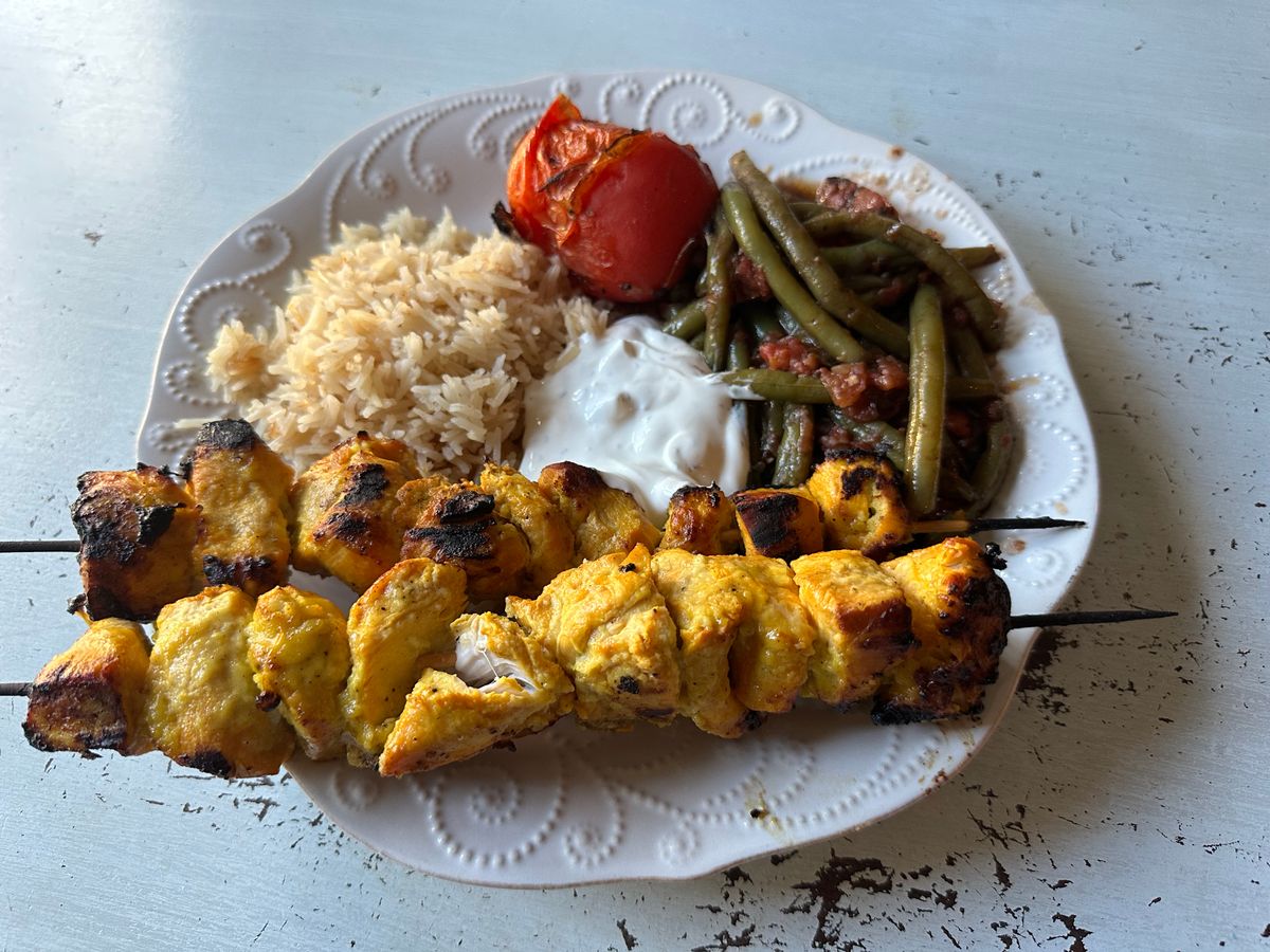 Persian Chicken Kebabs